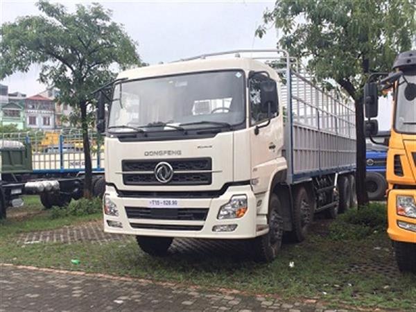 Xe tải thùng thùng 5 chân Dongfeng Hoàng Huy tải trọng 22 tấn