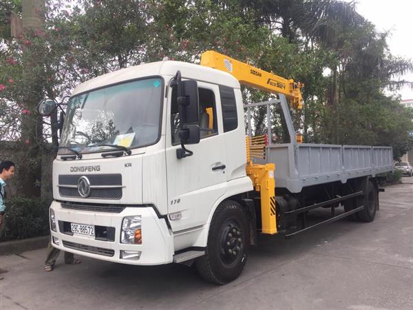 DONGFENG B170 HOÀNG HUY GẮN CẨU SOSAN 5 TẤN