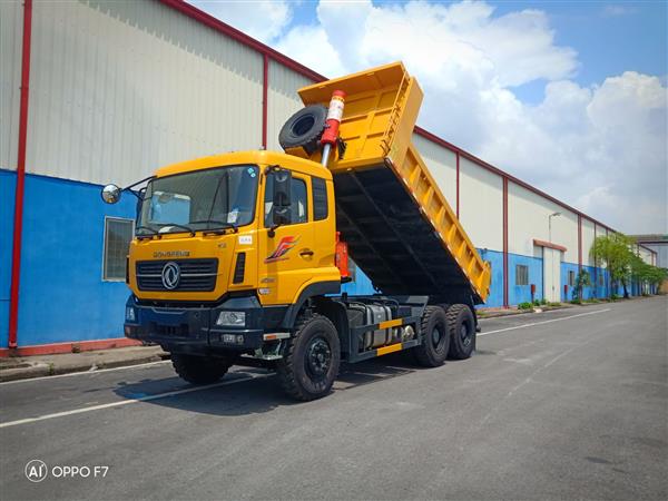 Xe tải ben 3 chân Dongfeng Hoang Huy