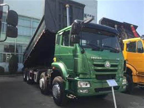 XE TẢI BEN 4 CHÂN TMT SINOTRUCK 336D, THÙNG VÁT