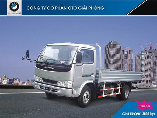 Xe tải thùng 3 tấn giải phóng