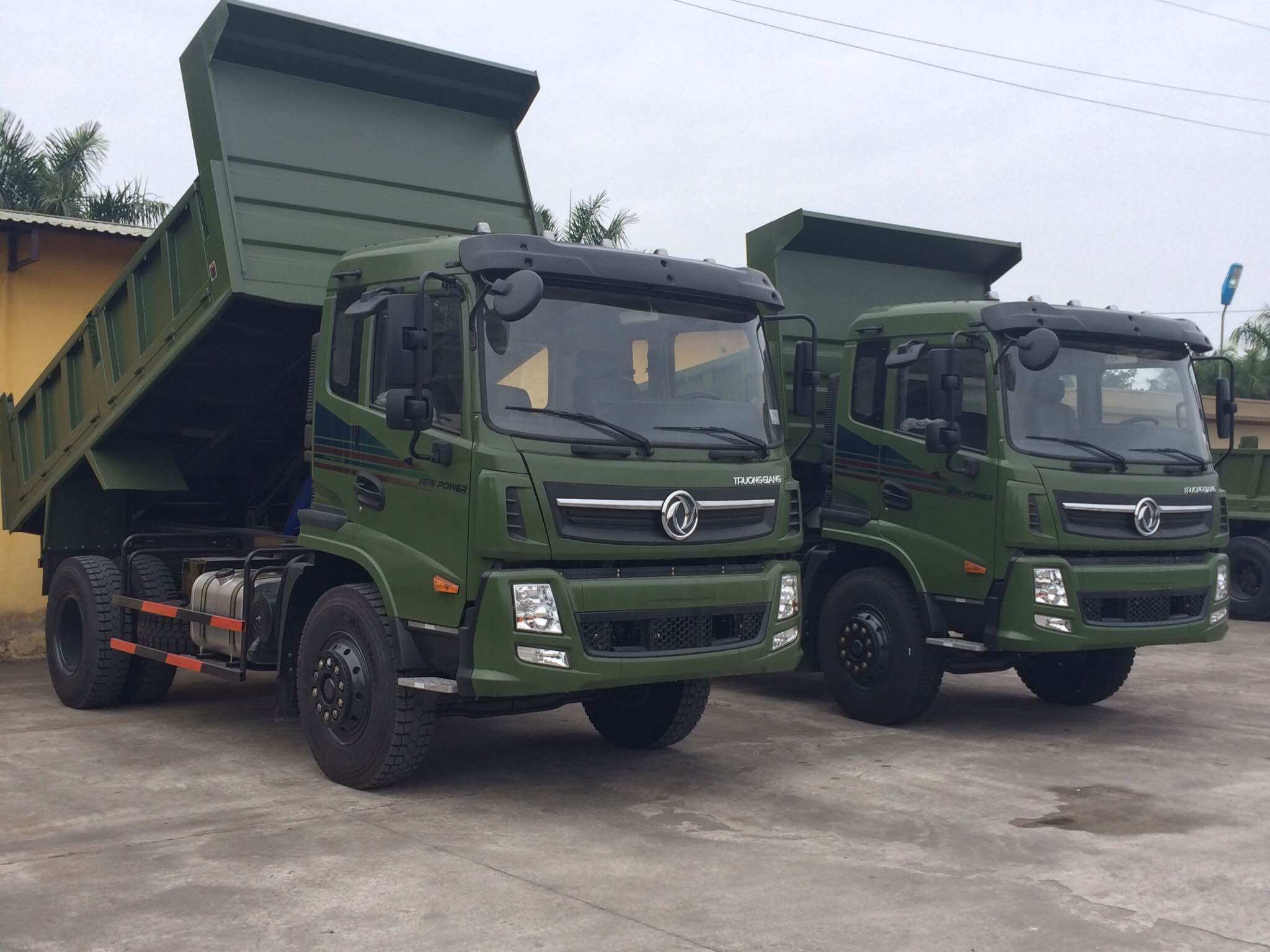 Xe tải ben 8,5 tấn Trường Giang