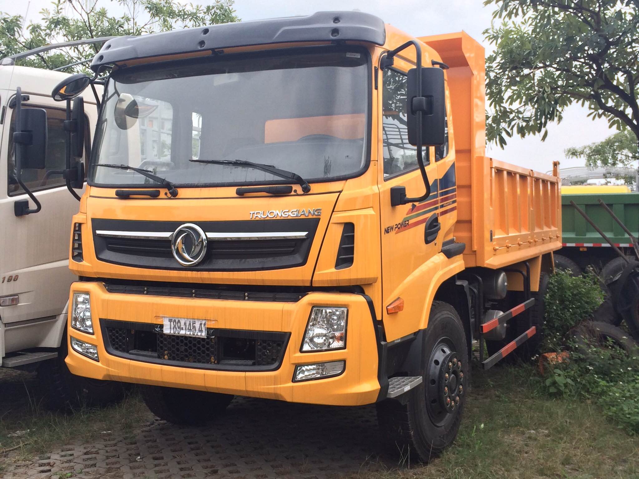 Xe tải ben 8,5 tấn Trường Giang