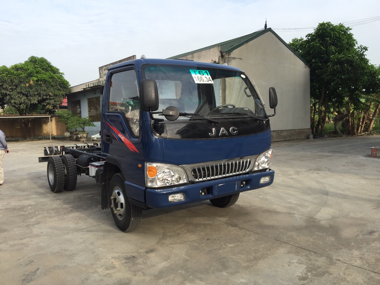 Xe tải thùng jac 4,95 tấn
