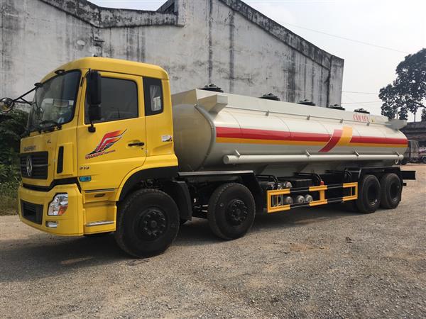 Xe téc chở xăng dầu 22 khối 4 chân DONGFENG Hoàng Huy