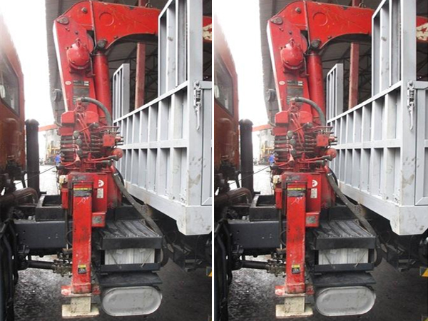 Xe tải dongfeng 7 tấn lắp cẩu unic 370