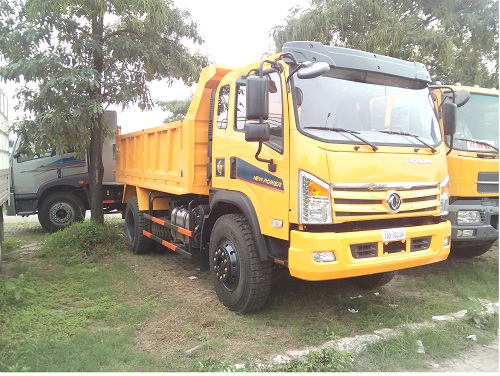 Xe tải ben tự đổ 1 cầu Dongfeng Trường Giang tải trọng 8.55 tấn