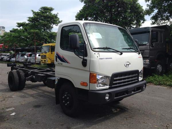 Xe tải thùng Hyundai HD700 Đồng Vàng